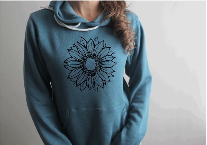 Sunflower Hoodie HOSUN004 Sunflower Hoodie HOSUN004